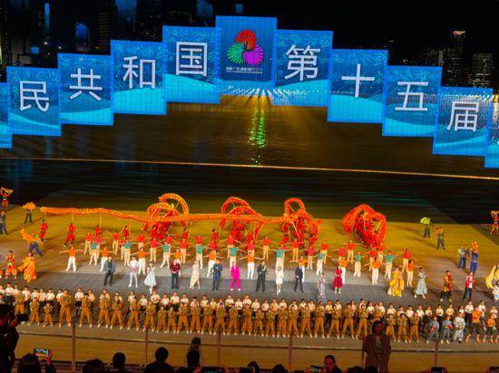 “宝安元素”闪耀全运会闭幕式