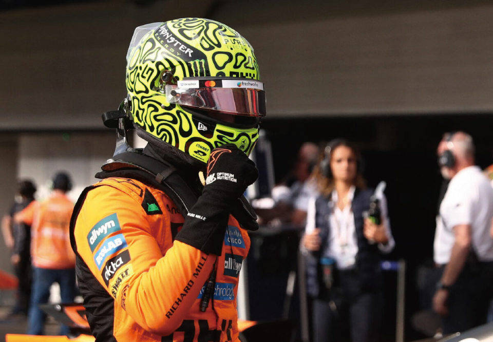 F1巴西站冲刺排位赛：诺里斯轻松拿下杆位